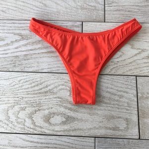 Neon Orange Disruptive Youth Swim Bottom